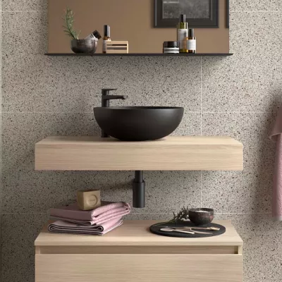 Plan de toilette DOMUS 60cm Ch�ne Sienna - SALGAR R�f. 117910