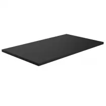 Plan Forte 160x46cm Noir mat - OZE Réf. PL-FORTE1600NM