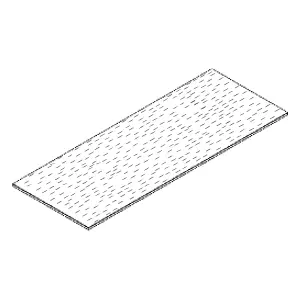 Plan placage ch�ne pour caisson de rangement Bento 120cm - DECOTEC R�f. 1798891