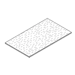Plan placage ch�ne pour caisson de rangement Bento 80cm - DECOTEC R�f. 1798871