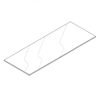 Plan pour caisson de rangement Bento 120cm - Laque au choix - DECOTEC R�f. 1790651