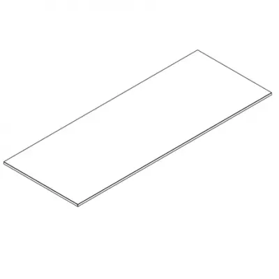Plan pour caisson de rangement Bento 120cm Orme blond - DECOTEC R�f. 1790642