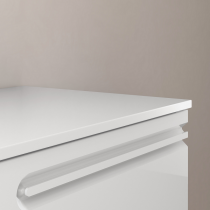 Plan pour meuble Econic 100cm Blanc Brillant - ROYO Réf. 129124