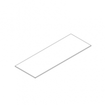 Plan Signature 121cm vernis déperlant laqué noir mat 005 - DECOTEC Réf. 1823541
