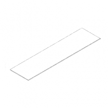 Plan Signature 181cm vernis déperlant laqué noir mat 005 - DECOTEC Réf. 1823571