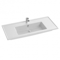 Plan vasque 101x46cm Meulé Blanc - Jacob Delafon Réf. EXBP112-Z-00
