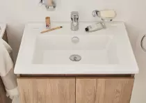 Plan vasque 81x46cm meulé Blanc - Jacob Delafon Réf. EXBO112-Z-00