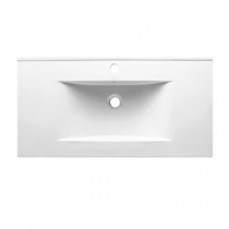 Plan vasque 91x46cm céramique Blanc - O\'DESIGN Réf. VAS900W
