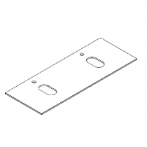Plan vasque BENTO L120 placage Chêne - double / D / G - DECOTEC Réf. 1798841