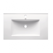 Plan vasque Cérès 61x46cm céramique Blanc - OZE Réf. VAS-600CER