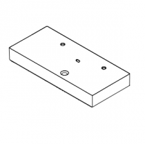 Plan-vasque CLAIRVOIE 121cm céramique monovasque 2 trous de robinet Blanc brillant - Sanijura Réf. 551116