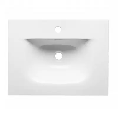 Plan vasque Garance 61x46cm c�ramique Blanc - O\'DESIGN R�f. VAS-GAR600