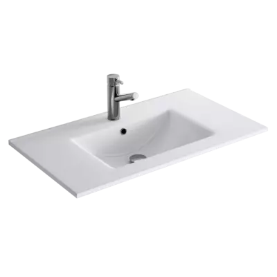 Plan vasque Iberia 81cm Blanc - SALGAR R�f. 14712