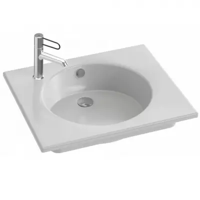 Plan-vasque Od�on Rive gauche 60cm Blanc - JACOB DELAFON R�f. EXBA112-00