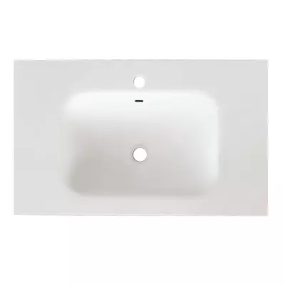 Plan vasque Otto 81x46cm Blanc - O\'DESIGN R�f. OTTO-VAS80
