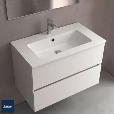 Plan vasque VILNA 70cm MINERALSOLID MAT - SALGAR R�f. 97039