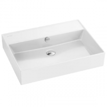 Plan-vasque Vivienne 61x46cm Non percé Blanc brillant - JACOB DELAFON Réf. EXBH102-00