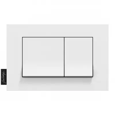 Plaque de commande Blanc brillant - JACOB DELAFON R�f. E20858-00