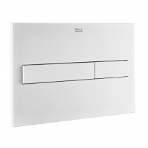 Plaque de commande PL7 One Dual Blanc mat - ROCA Réf. A890188207