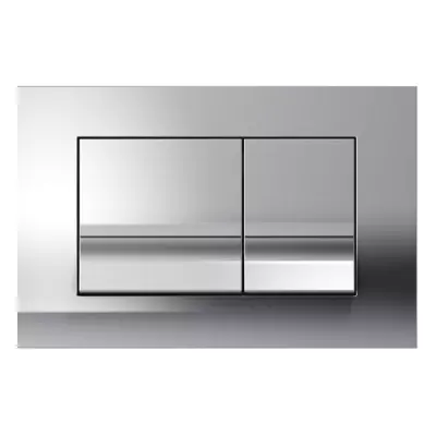 Plaque de commande touches rectangulaires Chrome brillant - JACOB DELAFON R�f. E20858-CP