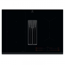 Plaque de cuisson aspirante 70cm A+ Noir - Electrolux Réf. KCC73443