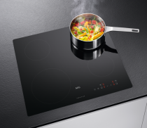Plaque de cuisson induction 4 foyers Noir - AEG Réf. IBB64200CB
