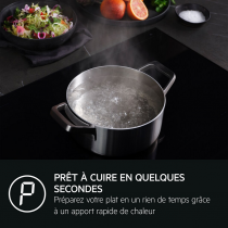 Plaque de cuisson induction 60cm 3 foyers Noir - AEG Réf. TN63IP00FB