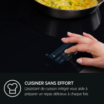 Plaque de cuisson induction 80cm 5 zones Noir - AEG Réf. NIG85M30AB