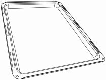 Plat XL pour four (530x405/455) - LACANCHE Réf. PXL530