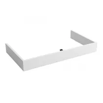 Plinthe NOJA 88cm Blanc satin&eacute; - SALGAR R&eacute;f. 118089