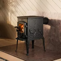 Poêle à bois 101 CBS 5kW fonte laquée Noire - DOVRE Réf. 101CBS