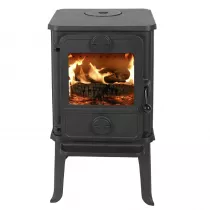 Poêle à bois 1010 4.9kW fonte Noir - MORSØ Réf. 64101021