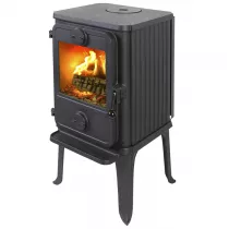 Poêle à bois 1010 4.9kW fonte Noir - MORSØ Réf. 64101021