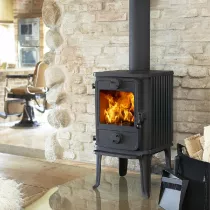 Poêle à bois 1010 4.9kW fonte Noir - MORSØ Réf. 64101021