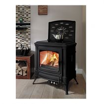 Poêle à bois 10kW noir - HARK réf. WINSTON