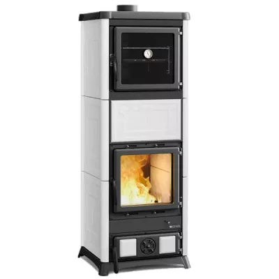 Po�le � bois 11.8kW Nova Forno 16 Blanc mat - LA NORDICA R�f. 3003221