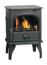 Poêle à bois 250 6kW fonte laquée Noire - DOVRE Réf. 250GM/B