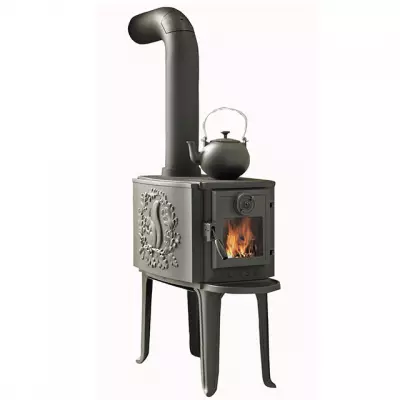 Po�le � bois 2B standard 5kW fonte - MORS� R�f. 6420-9821