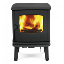 Poêle à bois 325 CB 6kW laqué Noir - DOVRE Réf. ROCK500WB/B