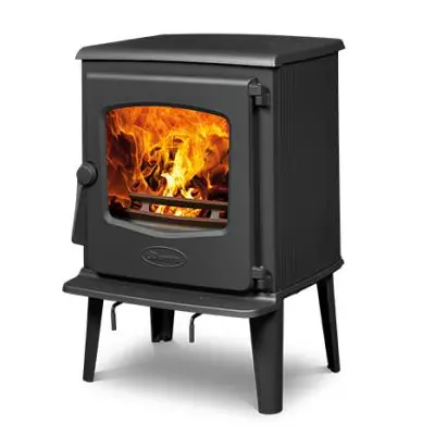 Po�le � bois 525 CB 8kW laqu� Noir - DOVRE R�f. 525CB