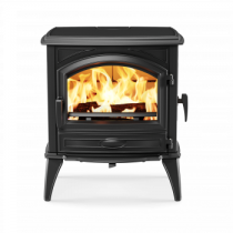 Poêle à bois 640WD 10kW fonte laquée Noire - DOVRE Réf. 640WD