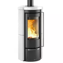 Po&ecirc;le &agrave; bois 7.5kW Li&ugrave; 16 Blanc Infinity - LA NORDICA R&eacute;f. 3002721