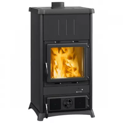 Po�le � bois 8.3kW Fedora 16 Steel Noir anthracite - LA NORDICA R�f. 3000830