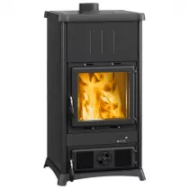 Po&ecirc;le &agrave; bois 8.3kW Fedora 16 Steel Noir anthracite - LA NORDICA R&eacute;f. 3000830