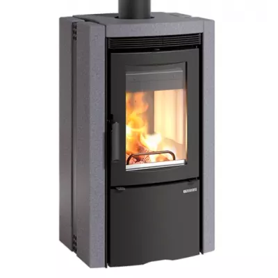 Po�le � bois 8kW Ester 5.0 Vulcan - LA NORDICA R�f. 3000611