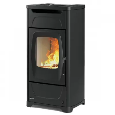 Po�le � bois 9.3kW Larissa .16 Noir Anthracite - LA NORDICA R�f. 3002630