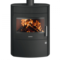 Poêle à bois Agero 2.0 7kW acier Noir - JUSTUS Réf. 549111