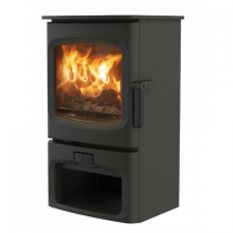 Poêle à bois Aire 3 3.7kW sur bûcher - CHARNWOOD Réf. 009/AIRE03SS