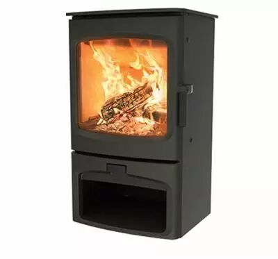 Po�le � bois Aire 5 5kW sur b�cher - CHARNWOOD R�f. 009/AIRE05SS
