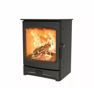 Po�le � bois AIRE 5 5kW sur socle bas - CHARNWOOD R�f. 009/AIRE05LS